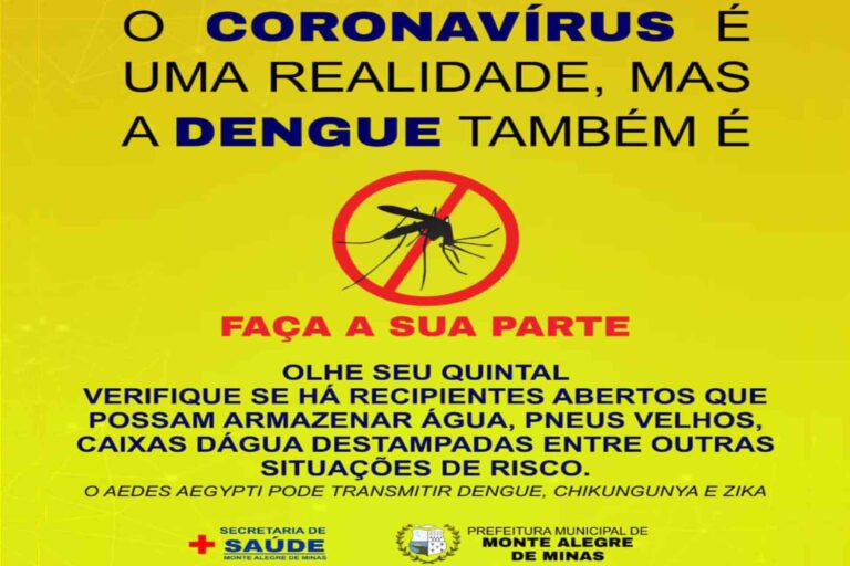 Monte Alegre de Minas – Prefeitura intensifica trabalhos de cuidados com a dengue