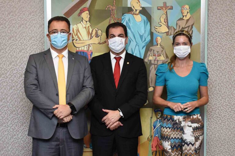 Presidente do TJMG recebe visita de deputada federal