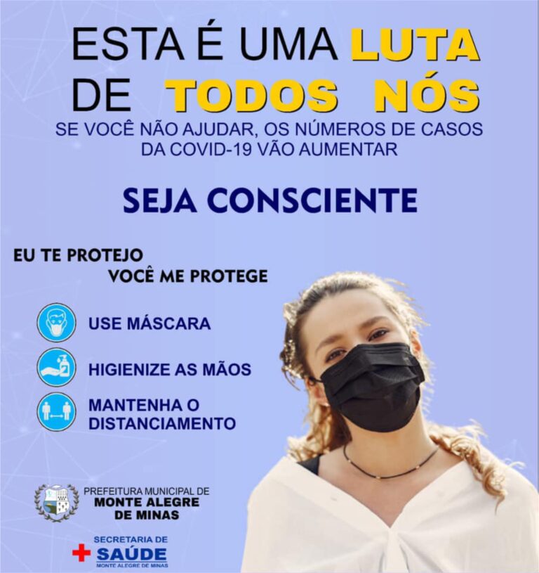 Prefeitura de Monte Alegre de Minas cuidando das pessoas