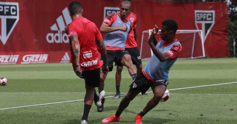 Miranda integrado, testes de Covid negativos e Shaylon de volta – Como foi treino do São Paulo