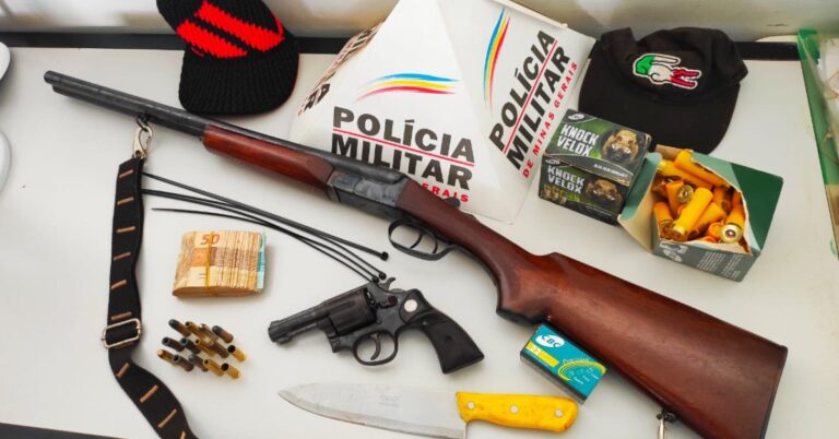 Ipiaçú – Pronta Resposta da PM culmina na prisão de autores de roubo, apreensões de armas de fogo e  recuperação de bens subtraídos