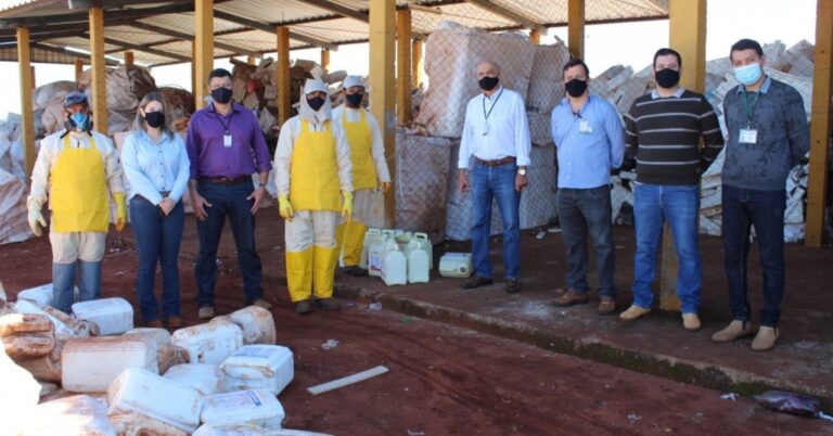 Coleta itinerante de embalagens vazias de agrotóxicos acontece em Santa Vitória