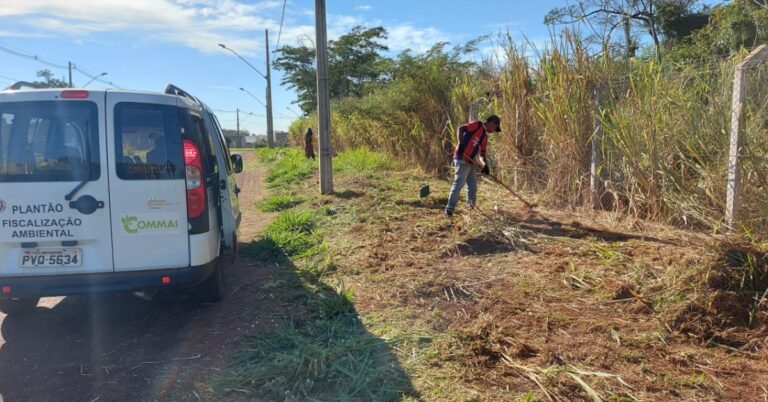 Prefeitura realiza ação emergencial para evitar queimadas no entorno do Capão da Lagoa