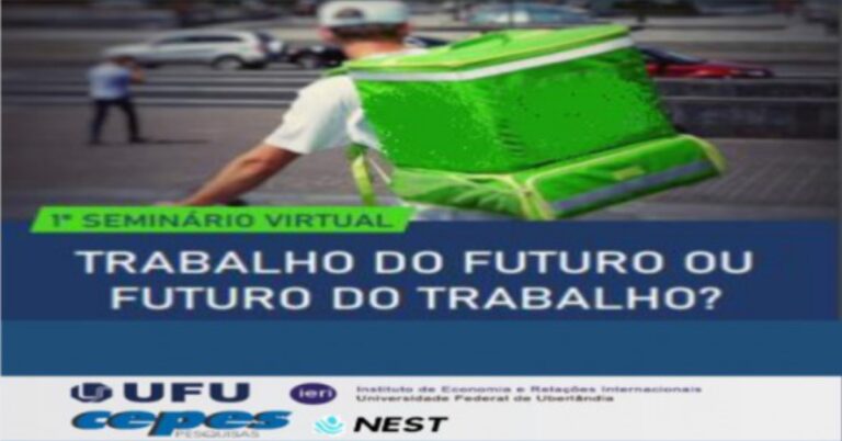 UFU – Futuro do trabalho é tema de nova publicação do Cepes
