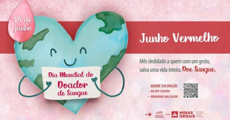 Junho Vermelho – Doe Sangue