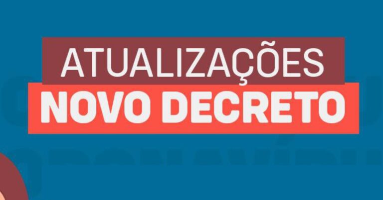 Novo decreto com medidas de enfrentamento à Covid-19 é publicado