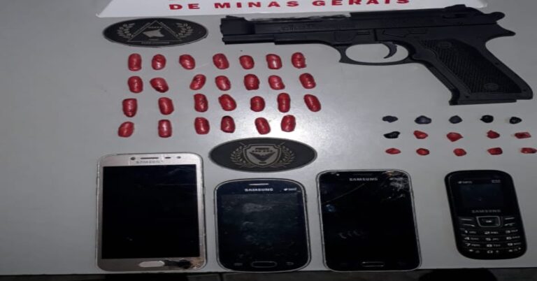 POLÍCIA MILITAR APREENDE DROGA E CONDUZ SUSPEITO EM ITUIUTABA