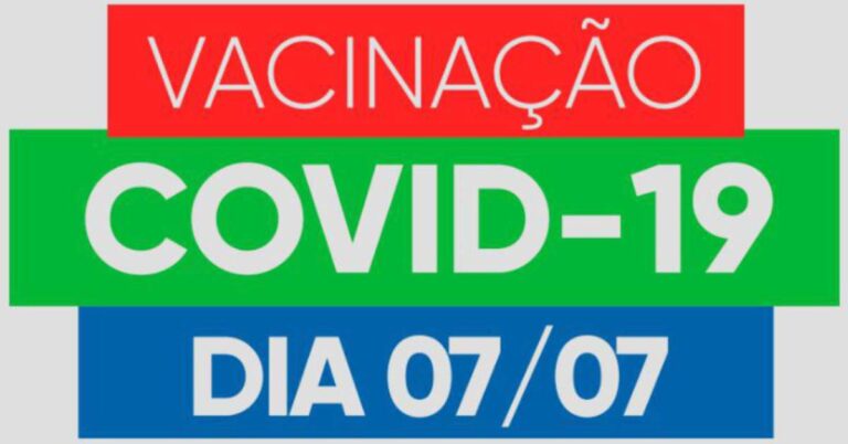 Covid-19: confira calendário e saiba quem poderá se vacinar nesta quarta-feira (7)