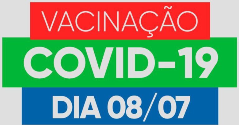 Covid-19: confira calendário e saiba quem poderá se vacinar nesta quinta-feira (8)