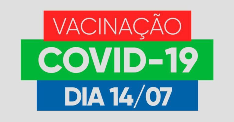 Covid-19: confira calendário e saiba quem poderá se vacinar nesta quarta (14)