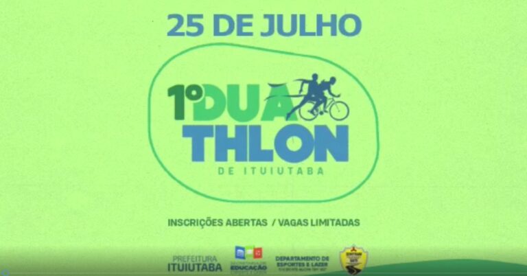 Triatletas convidam tijucanos para o 1° Duathlon de Ituiutaba
