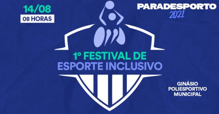 1º Festival de Esporte Inclusivo será realizado em Ituiutaba no próximo sábado (14)