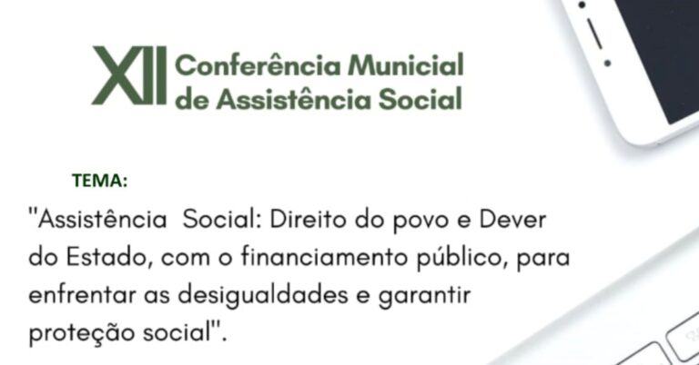 Gurinhatã terá Conferência de Assistência Social no próximo dia 19