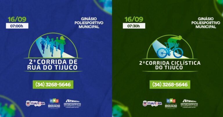 Atividades esportivas prometem marcar os 120 anos de Ituiutaba