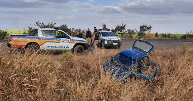 POLÍCIA MILITAR RECUPERA PRODUTO DE FURTO E PRENDE AUTORES EM PRATA/MG