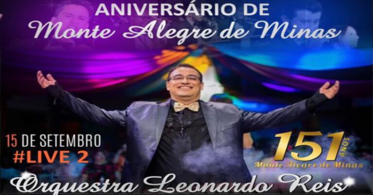 Uma bonita festa vai acontecer em Monte Alegre de Minas neste dia 16