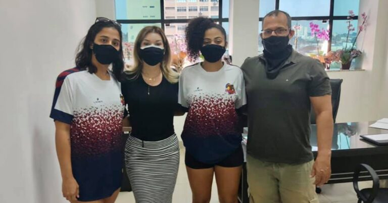 Ituiutaba – Atletas são recebidas pela prefeita Leandra