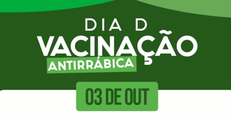 Vacinação Antirrábica começa no dia 1° de setembro; confira cronograma