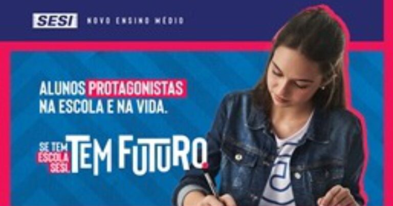 Abertas as inscrições para o processo seletivo de 2022 das Escolas SESI Ituiutaba