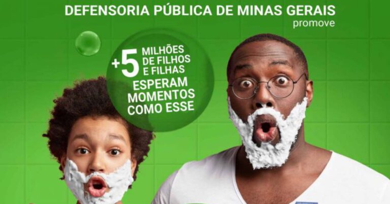 Inscrições abertas para o Mutirão ‘Direito a Ter Pai 2021’ da Defensoria Pública de Minas Gerais
