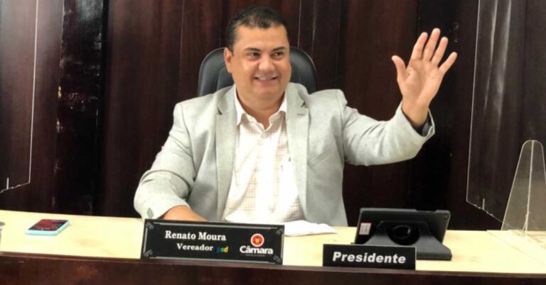 Renato Moura continua a frente do Legislativo em 2022