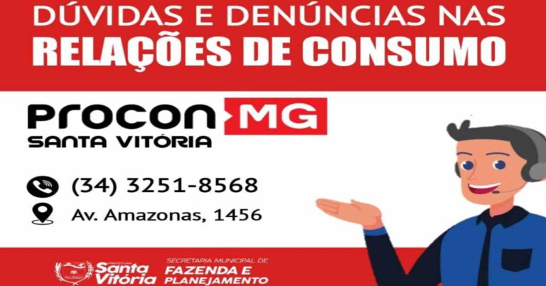 PROCON de Santa Vitória inicia suas atividades no Município
