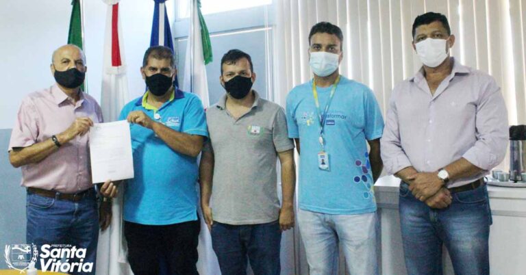Prefeitura de Santa Vitória e COPASA buscam formalizar parcerias para cooperações nas áreas da micro bacia do Ribeirão da Invernada
