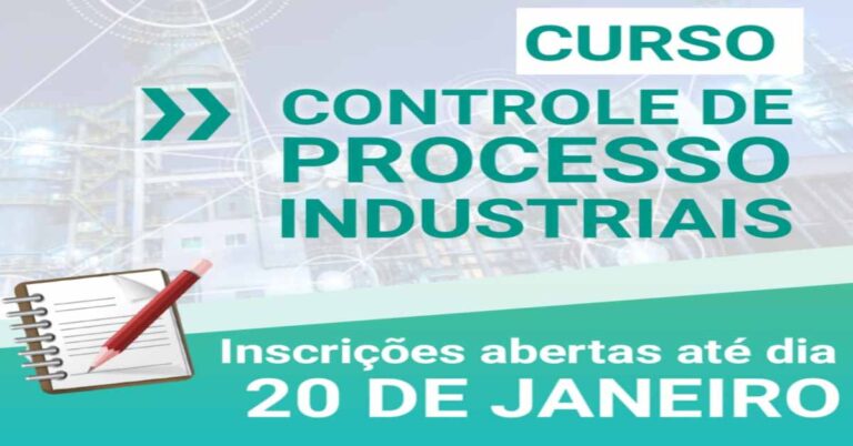 Prefeitura de Santa Vitória e SENAI oferecem curso gratuito de Controle de Processos Industriais