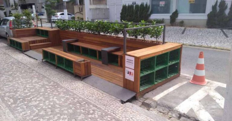 Saiba como podem ser instalados os parklets no perímetro urbano de Ituiutaba