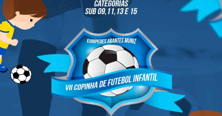 Inscrições abertas para a Copinha de Futebol Infantil