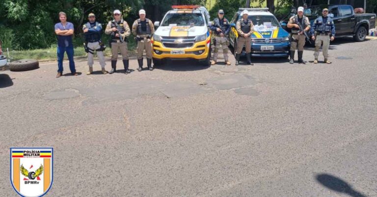PRESOS POR DESCAMINHO – OPERAÇÃO CONJUNTA ENTRE PRF e POLÍCIA MILITAR RODOVIÁRIA