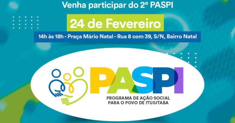 2° PASPI será na próxima quinta-feira (24) no Bairro Natal