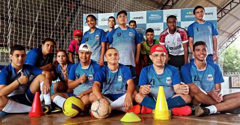 Aulas esportivas para alunos PCD são iniciadas na Escola Municipal Camilo Chaves Júnior