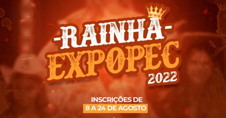 Concurso Rainha Expopec 2022 terá grande premiação; confira o regulamento