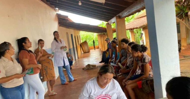 Lagoa Escondida recebe equipe do PSF Divino Gonçalves