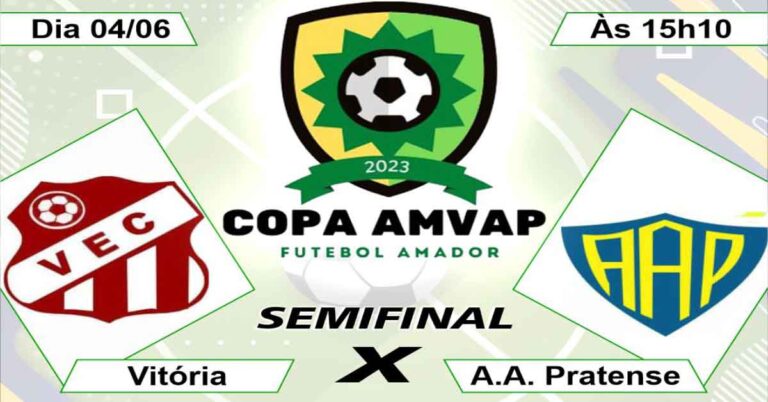 Santa Vitória recebe jogo da Copa AMVAP neste domingo