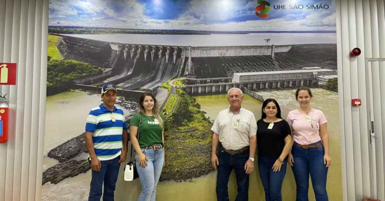 Secretaria de Meio Ambiente visita UHE de São Simão