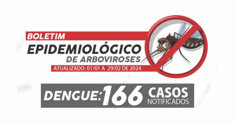 Santa Vitória chega a 166 casos notificados de dengue