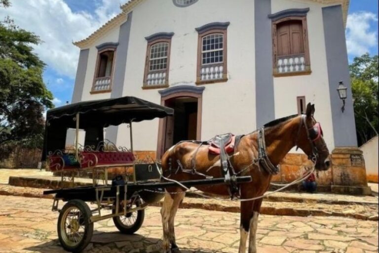 Charretes substituídas em Tiradentes