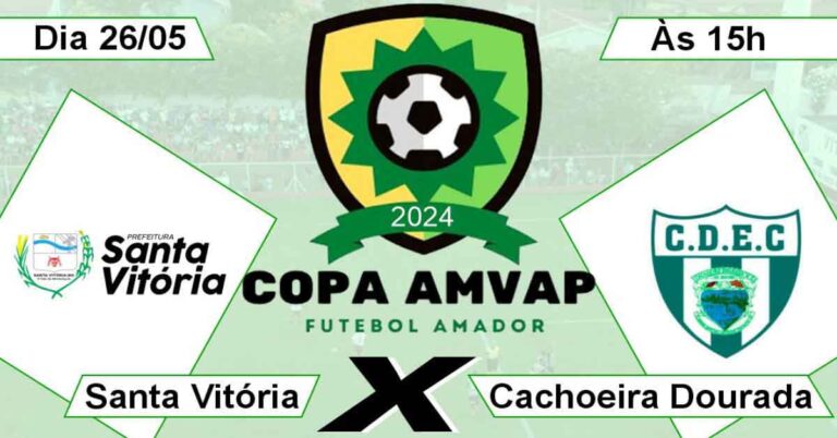 Equipe de Santa Vitória estreia na Copa Amvap 2024