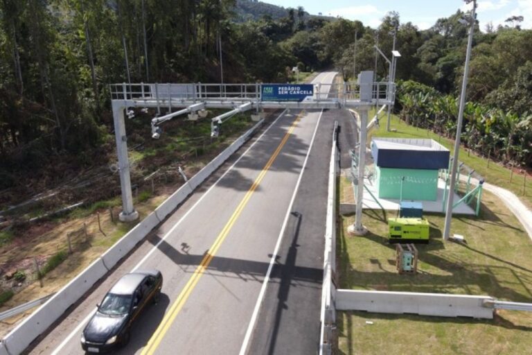 Pedágio sem cancela no Sul de Minas