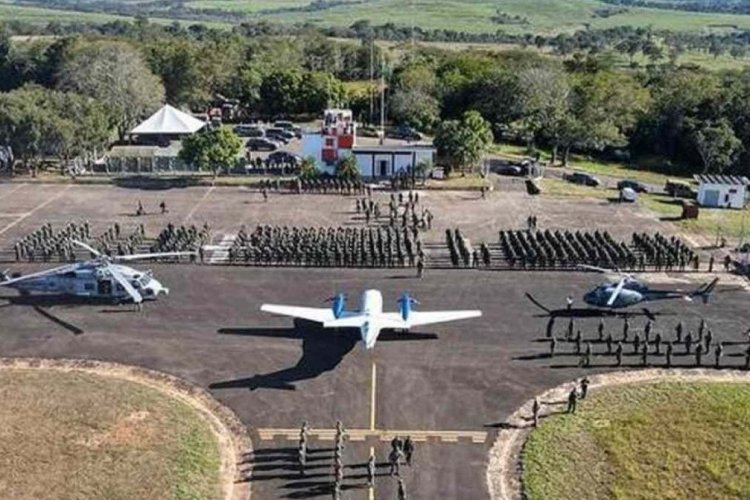 Marinha faz operação em Furnas com 13 países 