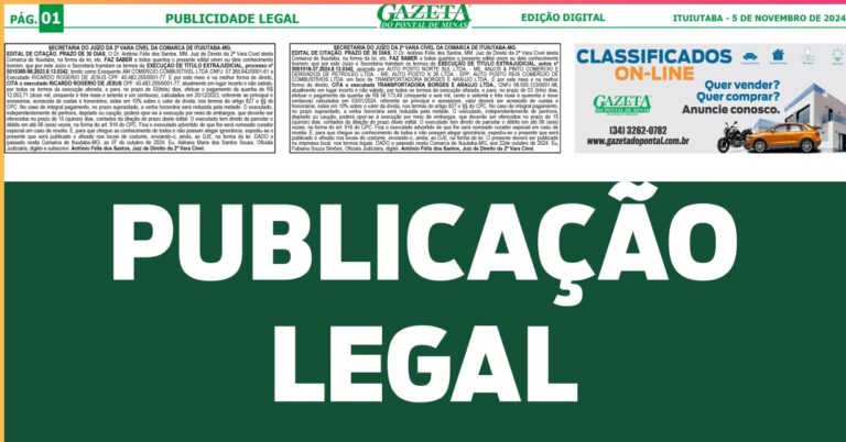 Publicação Legal