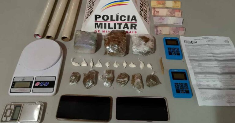 Polícia Militar prende casal por tráfico de drogas em Ituiutaba