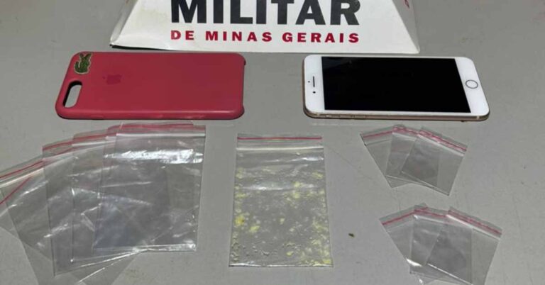 Polícia Militar prende homem por tráfico de drogas em Ituiutaba