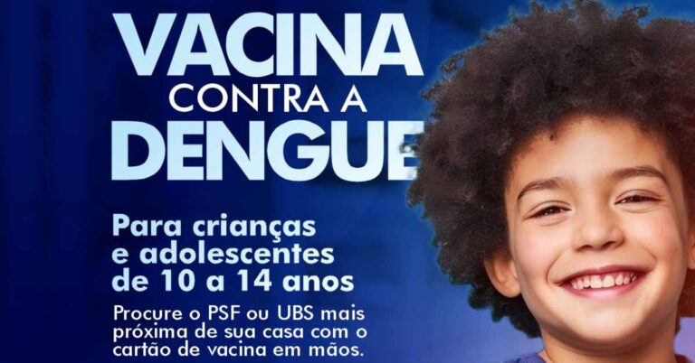 Vacina contra a dengue disponível em Gurinhatã