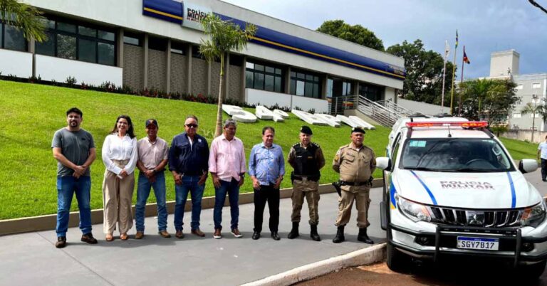 54° BPM recebe viatura oriunda de emenda parlamentar para Gurinhatã