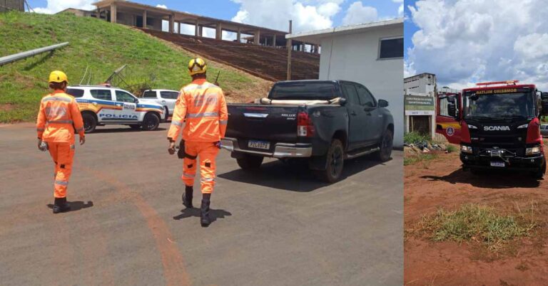 Corpo de Bombeiros de Ituiutaba registra morte por eletrocussão em obra de estádio de futebol