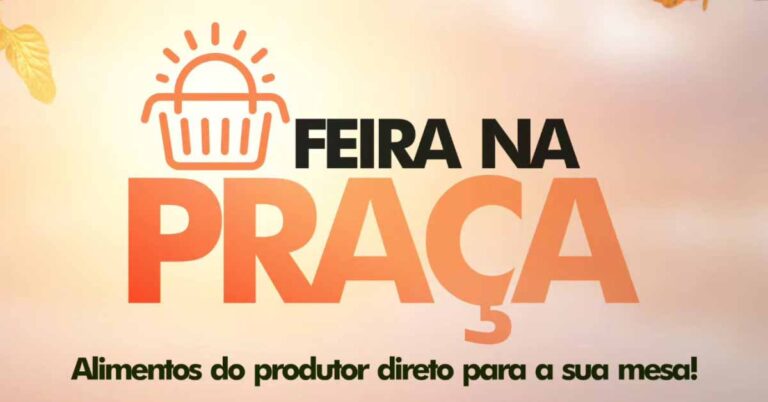Vem aí mais uma edição da nossa tradicional Feira na Praça