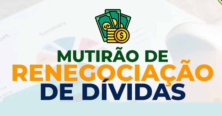 Mutirão de Renegociação de Dívidas em Santa Vitória